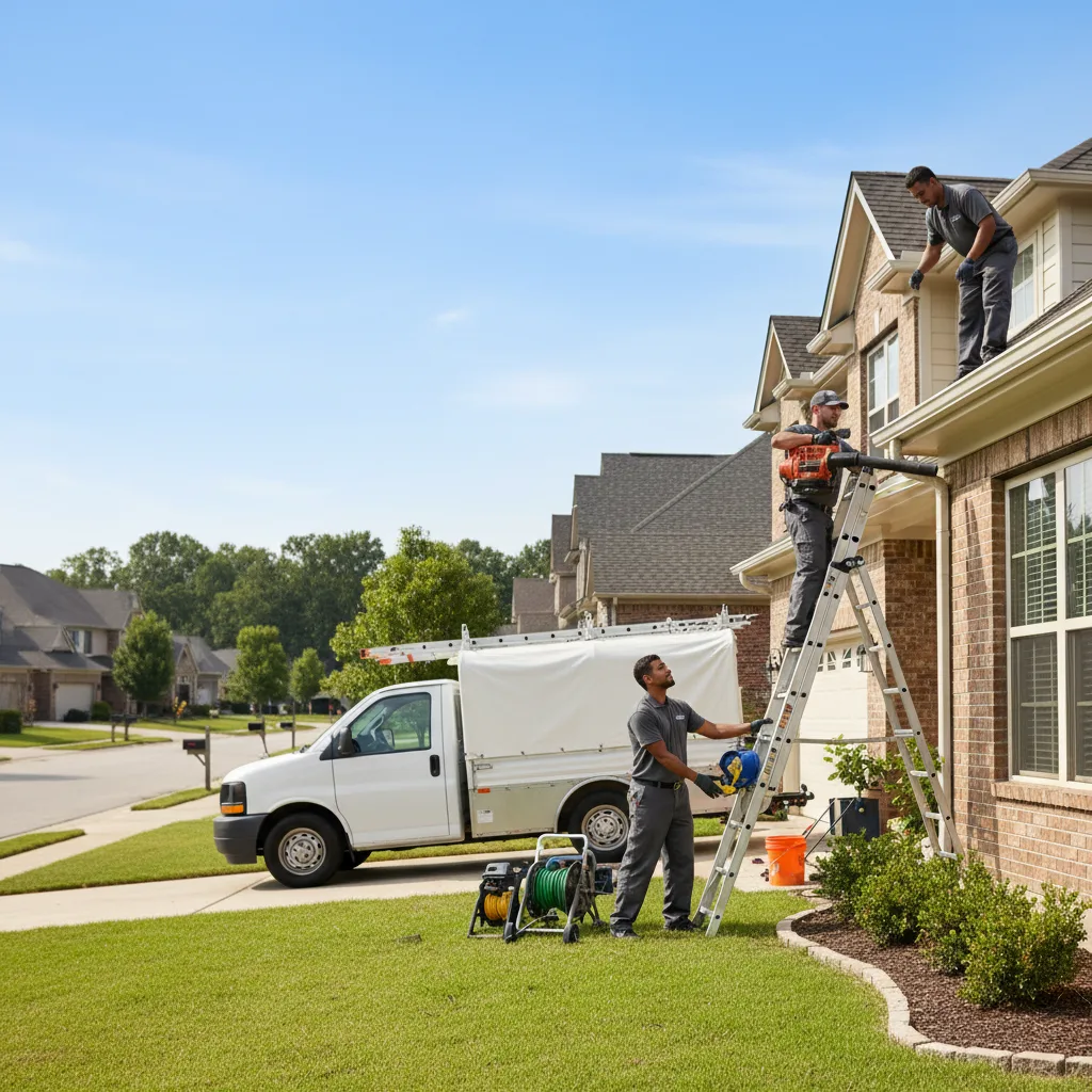 Home Gutter Service in Amherst, TX near me